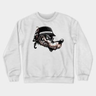 Halloween Wolf Crewneck Sweatshirt